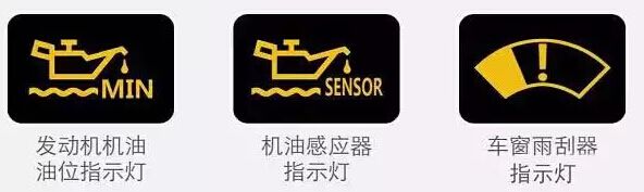 柴油车故障灯符号图案大全