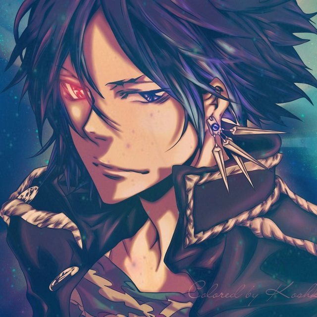 冷酷帅气异瞳动漫男生图片