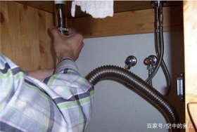 厨房地下水管堵塞一步到位疏通法