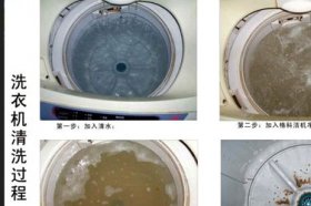 滚筒洗衣机怎么清洗污垢图解